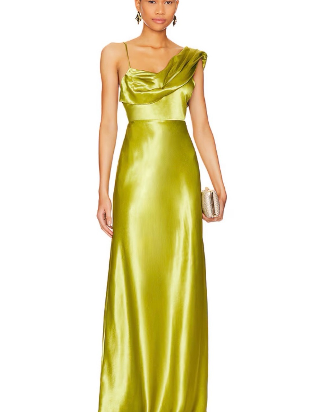 House of Harlow 1960 Gown in Chartreuse